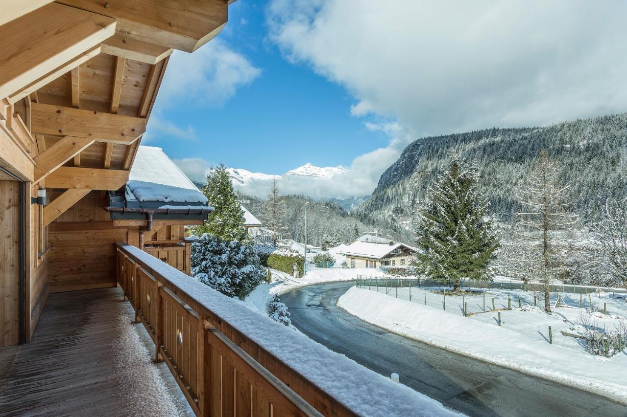 Apartment Trabets 2 - Alpes Travel - Les Houches - Sleeps 8 מראה חיצוני תמונה