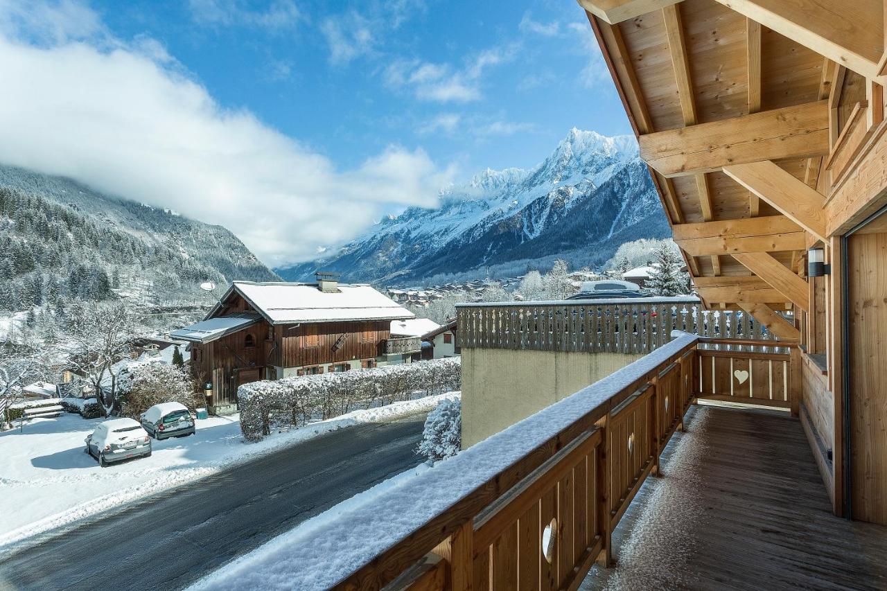 Apartment Trabets 2 - Alpes Travel - Les Houches - Sleeps 8 מראה חיצוני תמונה