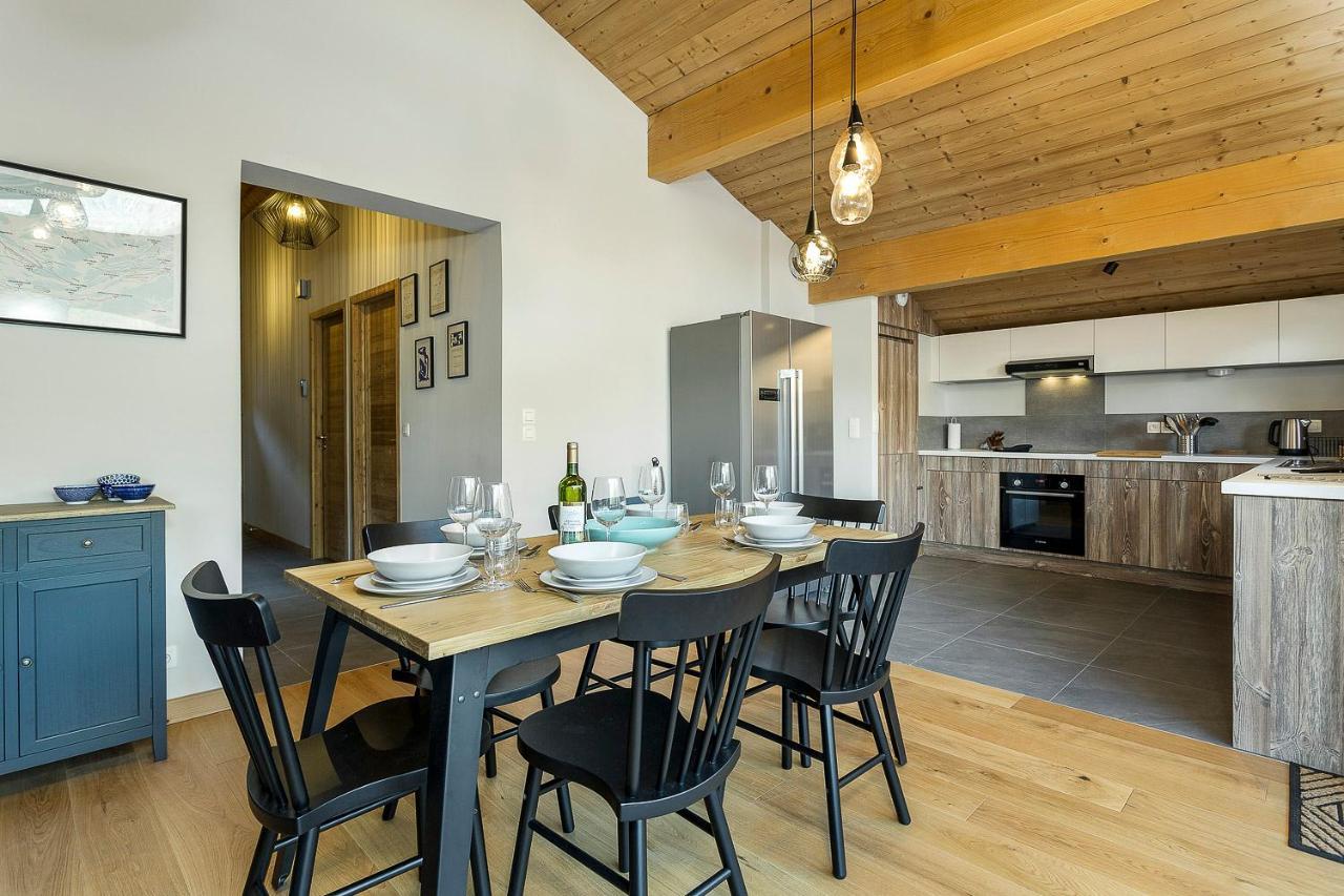 Apartment Trabets 2 - Alpes Travel - Les Houches - Sleeps 8 מראה חיצוני תמונה